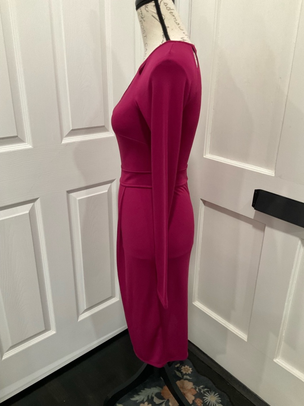 FRENCH CONNECTION 71AJA MONA CREPE JERSEY DRESS‎ - Picture 2 of 9